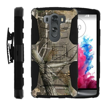 LG V10 Case | LG G4 Pro Case [ Clip Armor ] Rugged Impact Defense Case with a Built in Kickstand + Holster - Hunter