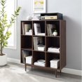 thumbnail image 2 of Crosley Bibliothèque en Bois 9 Compartiments Noyer, 2 of 9