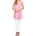 thumbnail image 2 of Womens Sleeveless A-line Tank Tunic Top, 2 of 5