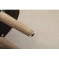 thumbnail image 6 of Velvet Fabric Bench With Wood Legs,Ottoman Chair with Large Storage,End of Bed Leg with Non-slip sticker for Corridors and Entryways,Orange, 6 of 9