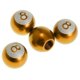 thumbnail image 1 of 2-5pack 4 PCS Rueda de de Coche Neumático Vástago de Válvula de Aire Polvo Cubierta de 8 de Oro 2 piezas Cola Tapa de vástago de válvula de aire de neumático de rueda, 1 of 8