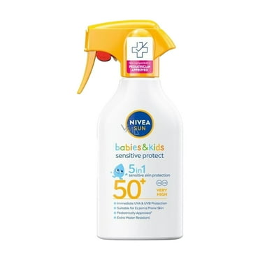 Nivea Sun Babies & Kids Sensitive Sunscreen SPF50 trigger spray