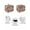 Brown Tan, variant on Sweet Home Small Toaster Cover 2 Slice, Kitchen Appliance Covers, Western Stars Bird Houses Farmhouse Retro Toaster Oven Cover with Loop, Bread Machine Cover Polyester Dust Cover Protection