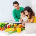 thumbnail image 3 of Juego de cuchillos para niños, 5 uds., cuchillos seguros para niños pequeños, cuchillo de plástico apto para niños con cortador arrugado, herramientas de cocina con bordes dentados sin BPA, 3 of 5