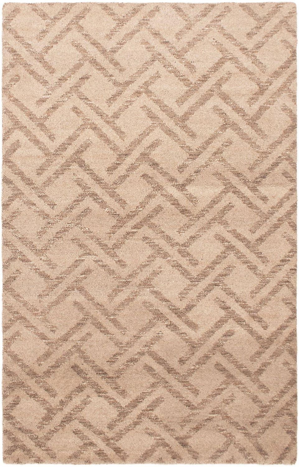 ECARPETGALLERY 5'2" x 8'1" Moroccan Tangier Hand-knotted Area Rug for Living Room
