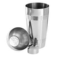 thumbnail image 3 of Oster Baldwyn Stainless Steel 25.4 Ounce Cocktail Shaker in Silver, 3 of 5