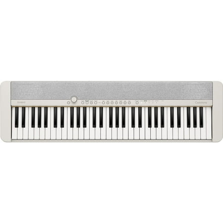 Casio CTS1 61 Key Portable Keyboard in White