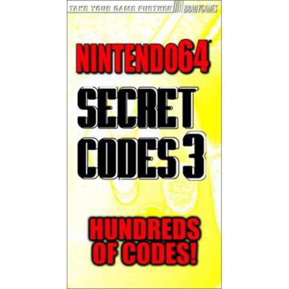 Pre-Owned Nintendo 64: Secret Codes 3 by Brady Games (Paperback)