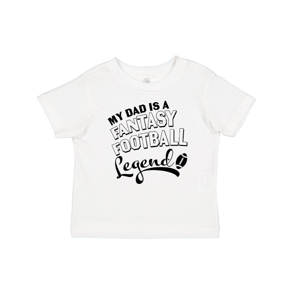 Inktastic My Dad is a Fantasy Football Legend Boys or Girls Baby T-Shirt