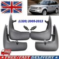 thumbnail image 1 of Applies To X4 Front Rear Mud Flaps Splash Guards Mudguards For Range Rover Sport L320 05-13, 1 of 1