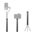 thumbnail image 2 of Universal Carbon Fiber Extension Pole Rod 35cm/13.8in with 1/4-inch 3/8-inch Mounting Interface for Camera Gimbal Stabilizer Video Cage Phone Rig, 2 of 5