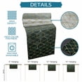 thumbnail image 6 of Sage Green Geometric Table Runner 72 Inches, Modern Abstract Gradient Marble Bed Runner Dresser Scarves Tabletop for Indoor Outdoor Parties/Ceremony/Banquet, 14" x 72", 6 of 8