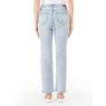 thumbnail image 3 of Jordache Women's High Rise Straight Jeans, Sizes 2-22, 3 of 4