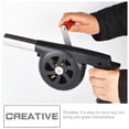 thumbnail image 4 of Shisuyan Barbecue Fan Wind Force Adjustment Assorted Color 1Set, 4 of 9