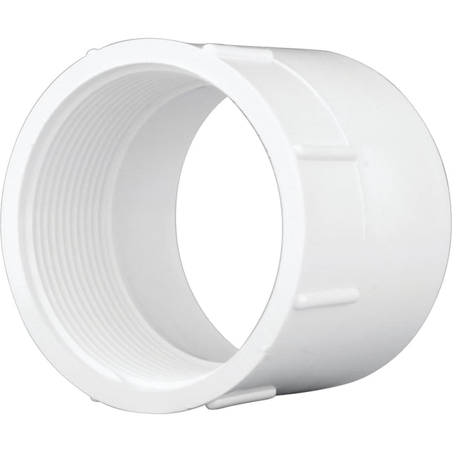 Adaptador de tubería Charlotte Pipe 3 pulgadas FPT x 3 pulgadas Hub