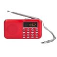 thumbnail image 1 of Mini radio portátil AM FM Radio de bolsillo con MP3, linterna LED, soporte de altavoz de radio digital USB,, 1 of 4