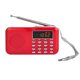 thumbnail image 1 of Mini radio portátil AM FM Radio de bolsillo con MP3, linterna LED, soporte de altavoz de radio digital USB,, 1 of 4