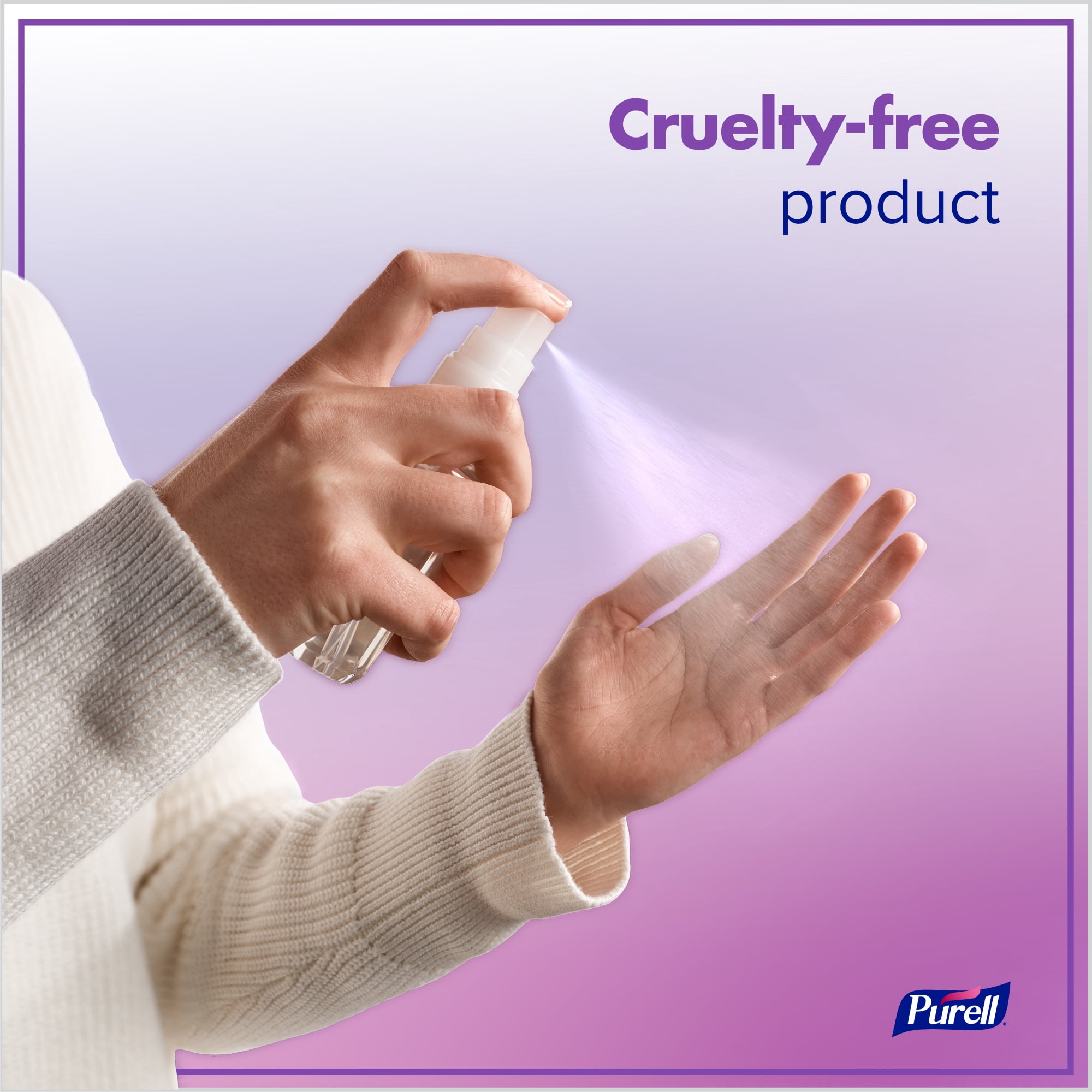 PURELL® Advanced Hand Sanitizer Lavender Verbena, 2 oz Spray Bottle (Adult)
