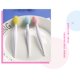 thumbnail image 4 of Minnieouse Cepillo de labios exfoliante Cepillo de limpieza de nariz Labio de silicona de doble cara Cuerpo del baño Amarillo Minnieouse CE000211-03, 4 of 6