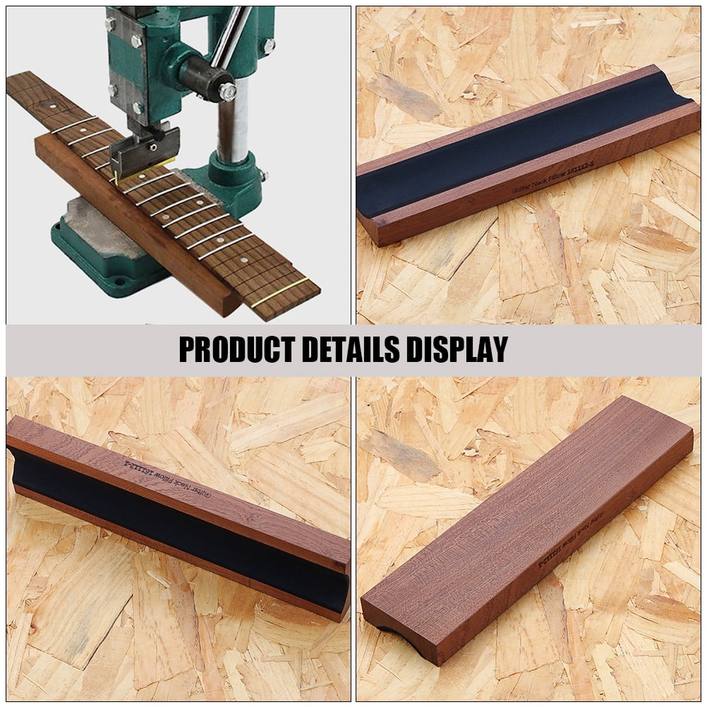 IFANLANDOR Guitar Supply 1Set Wood Neck Support For String Instruments