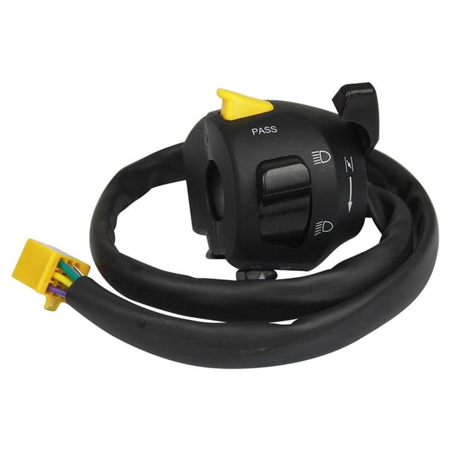 Conmutador Izquierdo Suzuki Gixxer 155 (15-19) 12V negro