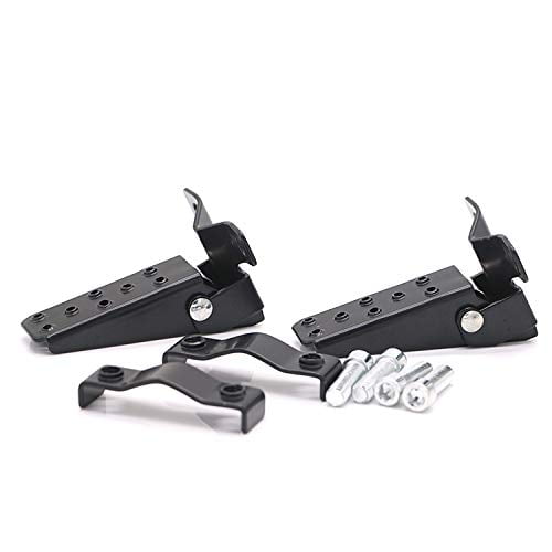 Motorcycle Retro Universal Adjustable Folding Foot Pegs Pedals Dirt Bike Off Road For Honda Suzuki Kawasaki CG125