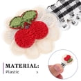 thumbnail image 3 of unbranded 4Pares Horquillas Con De Fresa Y Cereza Para Estilizar En Festival Y, 3 of 6