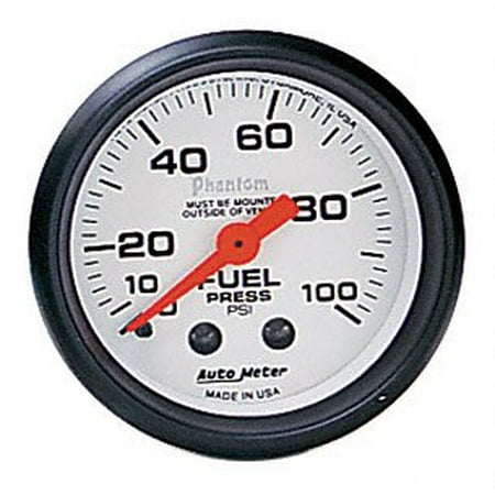 Autometer Fuel Pressure - Auto Meter 5812 Mechanical Fuel Pressure Gauge