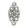 thumbnail image 1 of 6x50x Plata Tibetana Margarita Filigrana Diamante Patrón Conector Joyería DIY Sunnimix Conector de joyería de aleación, 1 of 6