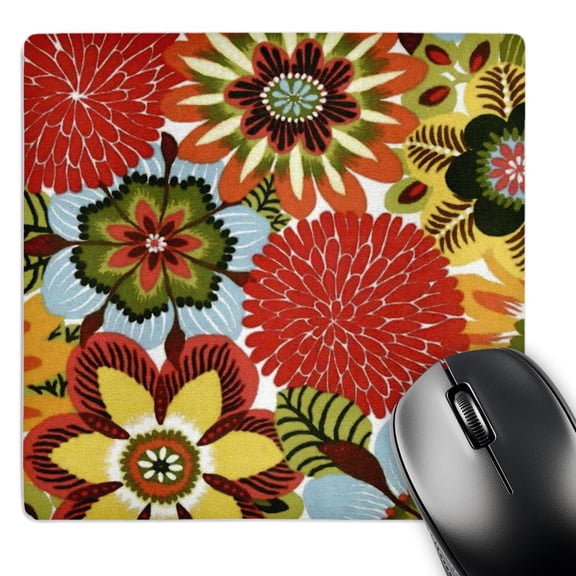 3dRose, Sixties Floral, MousePad