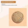 thumbnail image 2 of 500 Count Natural Parchment Sheets, Pre-Cut Non-Stick Baking Paper, Ideal for Cooking & Desserts, 2 of 5
