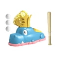 thumbnail image 1 of figatia Machine à Lancer pour Enfants Pichet de Baseball Lanceur à Pied Enfants Bleu, 1 of 9