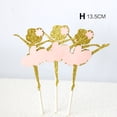 thumbnail image 4 of EeaseMX 10 adornos de papel para tartas, palitos de fruta, decoración para mesa de postres, 4 of 7