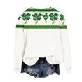 thumbnail image 6 of Pounoo St Patricks Day Long Sleeve Shirt for Women Shamrock Art Print Tops Fashion Comfortable Casual Saint Patricks Sweatshirt Gift, 6 of 7