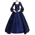 thumbnail image 1 of Robe Rétro de Fête Princesse Cosplay en Dentelle Longueur au Sol, 1 of 6