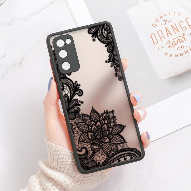 Funda de Mandala para Samsung S20 FE, carcasa dura mate para Samsung Galaxy S23 Ultra S22 S21 FE A53 5G A33 A13 A54 A34 A52 A12 Fivean unisex
