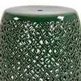 thumbnail image 3 of Zentique JW161260 Teal 13.75 x 17.5 x 13.77 in. Lorin Garden Stool, Teal, 3 of 4