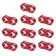 thumbnail image 1 of 10uds Rojo AN10 19mm Manguera Separador Abrazadera Freno Línea para Coche, 1 of 7