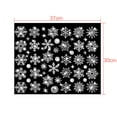 thumbnail image 3 of Christmas Decorations Snowflake Window Clings Glueless PVC Christmas Window Stickers Decals For Glass Windows, 3 of 4