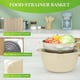 thumbnail image 4 of Colander with Mixing Bowl Set - Strainers for Kitchen, Strainers, B, 4 of 5
