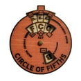 thumbnail image 4 of Circle Of Fifths Song Writing Reference Tool.Wooden Tool Circle Of Fifths Wheel Chord Tool The Chord Wheel For Musicians Songwriters Musical Instruments Ccessories For Guitar Piano, 4 of 9