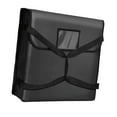 thumbnail image 4 of Bolsa aislante Develivey, bolsa para calentar alimentos, bolsas de pizza ligeras e impermeables, bolsas de pizza para picnic, compras al aire libre, M y Negro, 4 of 8