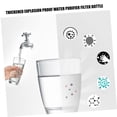 thumbnail image 3 of HUGFEGWE 10 Inch Filtering Bottle Water Purifier PP Material Explosion-Proof Sturdy for Outdoor Activities UA824-21837, 3 of 9