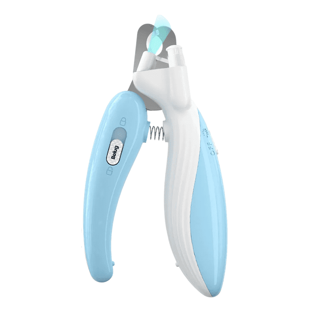 Corta Uñas Belug Mascota AZUL BLANCO