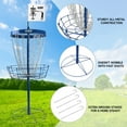 thumbnail image 6 of GSE Games & Sports Expert Professional Portable 24-Chain Disc Golf Targets Basket, PRO Disc Golf Practice Goal Baskets(Blue), 6 of 6