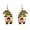 B, variant on Independence Day Gnome Dwarf Doll Acrylic Earrings, 4th of july decorations, Patriotic Festival Jewelry Accessories for Neighborhood BBQs, Fireworks Viewings & Parade Outfits