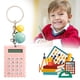 thumbnail image 4 of Mini calculadora portátil con llavero estilo galletas, calculadora de bolsillo de color caramelo, calculadora bonita con batería de botón ultrafina 273, 4 of 7