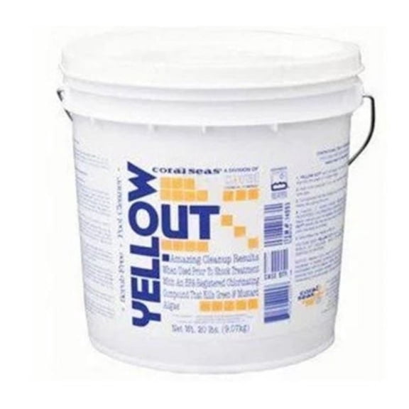 Natural Chemistry 07616 Yellow Out Pool Cleaner 20 Lbs Pail