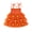 Orange Pumpkin, variant on WIBACKER Toddler Baby Girl 3D Ghost Halloween Princess Dress Girls Spaghetti Strap Tiered Tulle Tutu Dresses Summer Mini Smocked Sundress 1-6Y