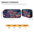 thumbnail image 5 of ZUXONGSY Painted Highland Cattle Galactic Planet Print Backpack Set for Boy Girls, Lightweight 4 In 1 School Bag with Lunch Box Pencil Case and Water Bottle Holder for Kids Elementary Bookbag, 5 of 6